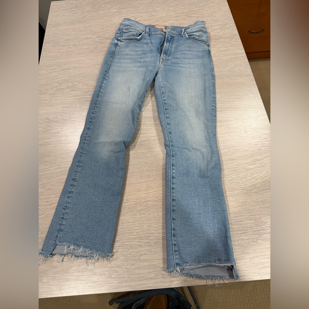 Mother insider jeans step fray size 30